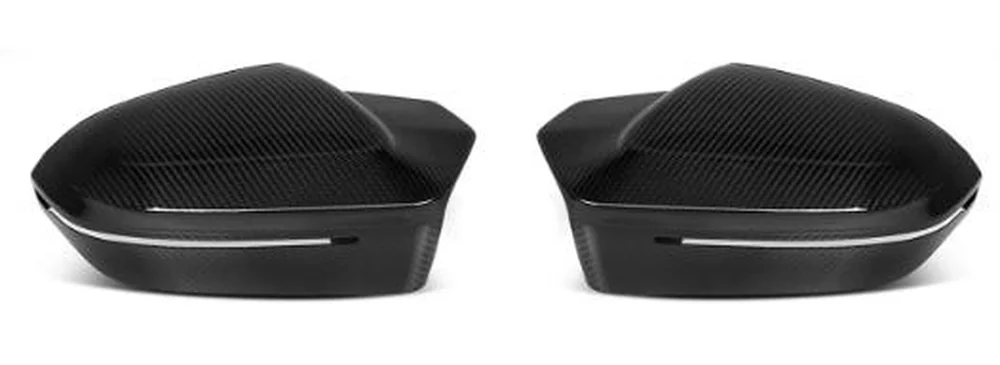 Dry carbon fiber mirror caps for BMW G90 M5