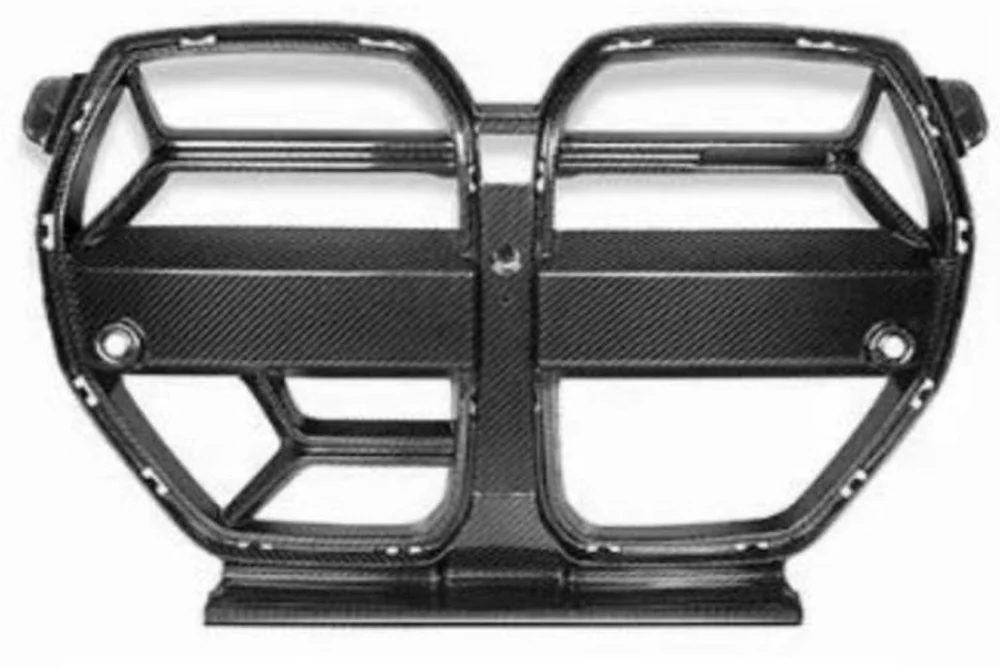 Dry carbon fiber front grilles for BMW G80 M3 and G82 M4