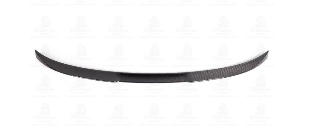 Dry carbon fiber rear spoiler for BMW G87 M2