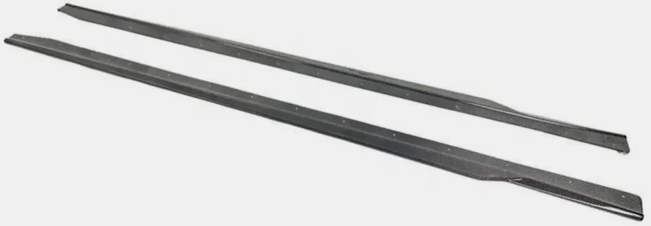Dry carbon fiber side skirts for BMW G87 M2