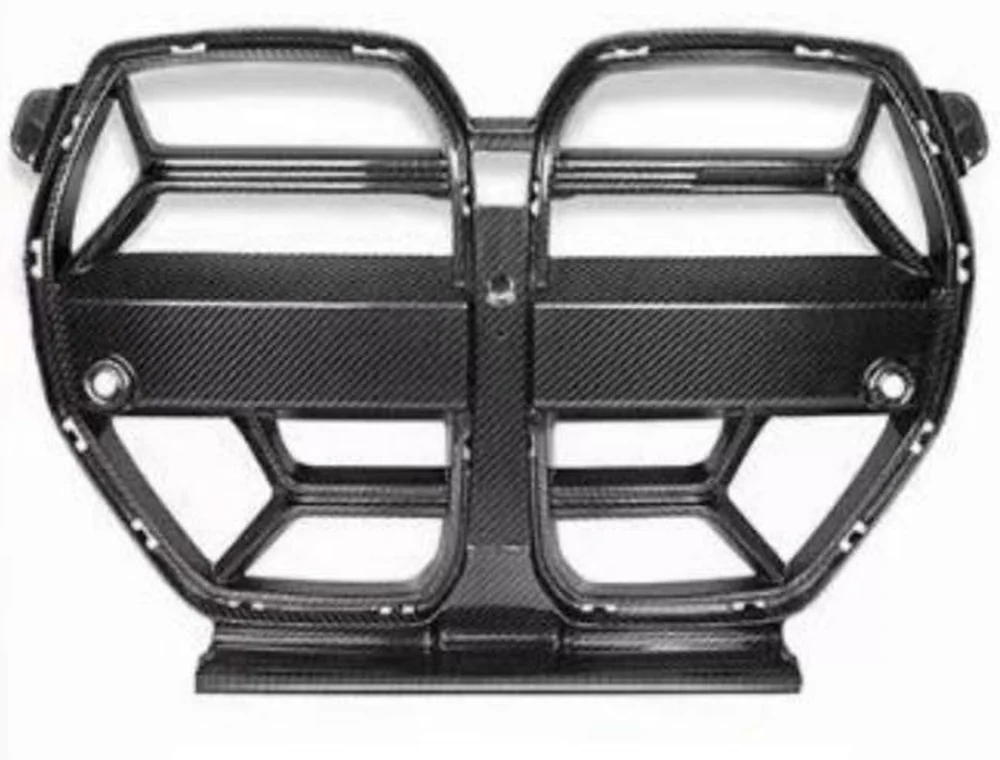 Dry carbon fiber front grilles for BMW G80 M3 and G82 M4