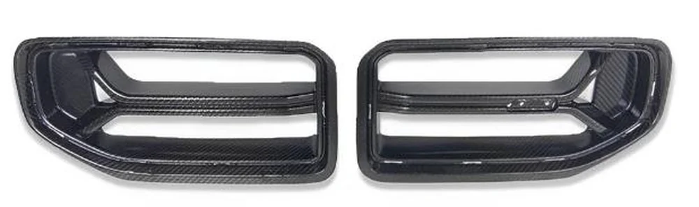 Dry carbon fiber front grilles for BMW G87 M2